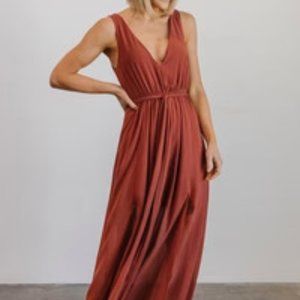 Baltic Born Hera Maxi Dress, Berry color, medium